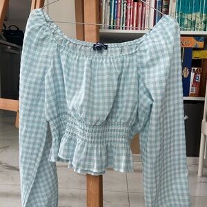 Freshman 1996 Light Blue Blouse